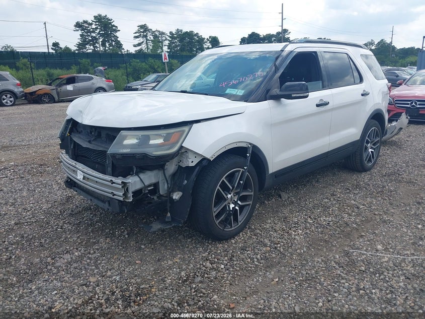 Vin: 1fm5k8gt6ggb31901, lot: 46168870, ford explorer sport 20162