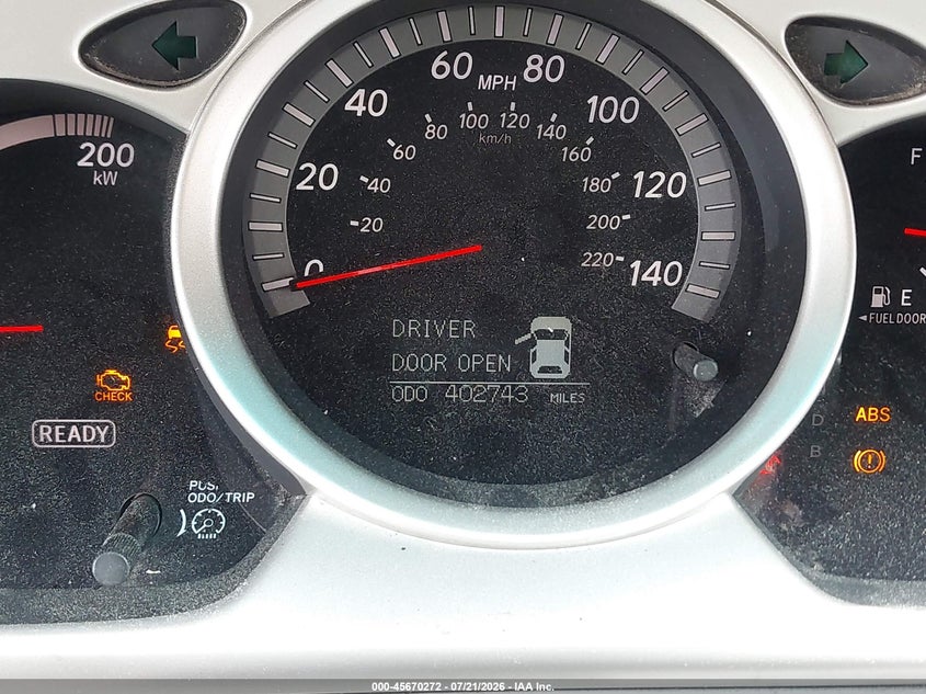 2006 Toyota Highlander Hybrid Limited V6 VIN: JTEEW21A060002598 Lot: 45670272