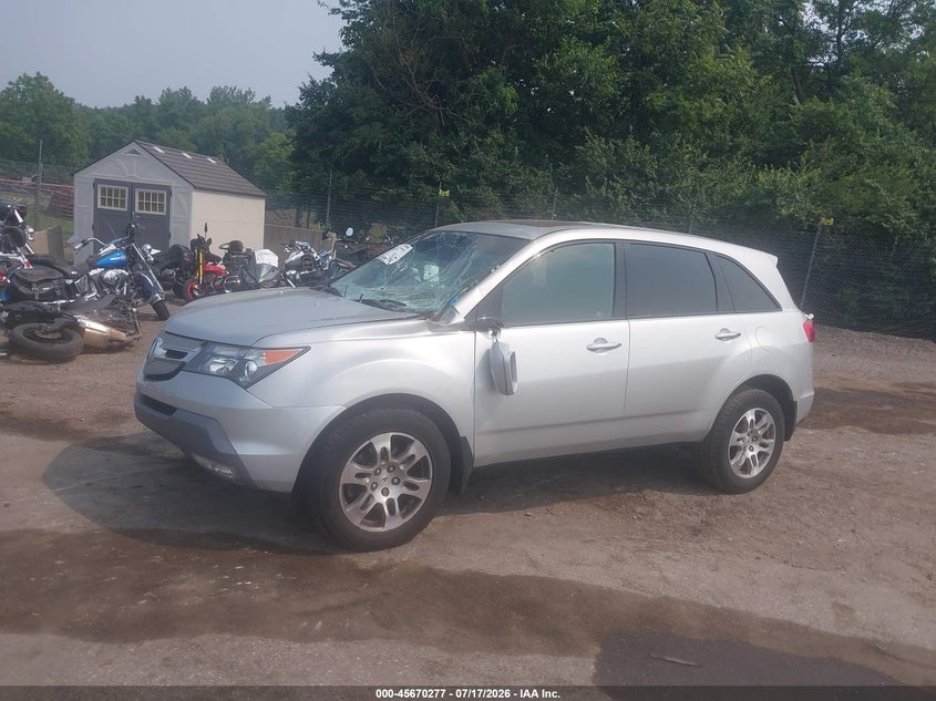 2009 Acura Mdx VIN: 2HNYD28269H527021 Lot: 45670277
