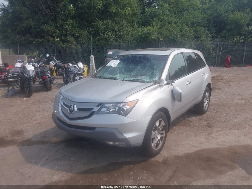 2009 Acura Mdx VIN: 2HNYD28269H527021 Lot: 45670277