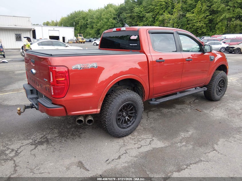 2019 Ford Ranger Xlt VIN: 1FTER4FH4KLB04167 Lot: 45670279