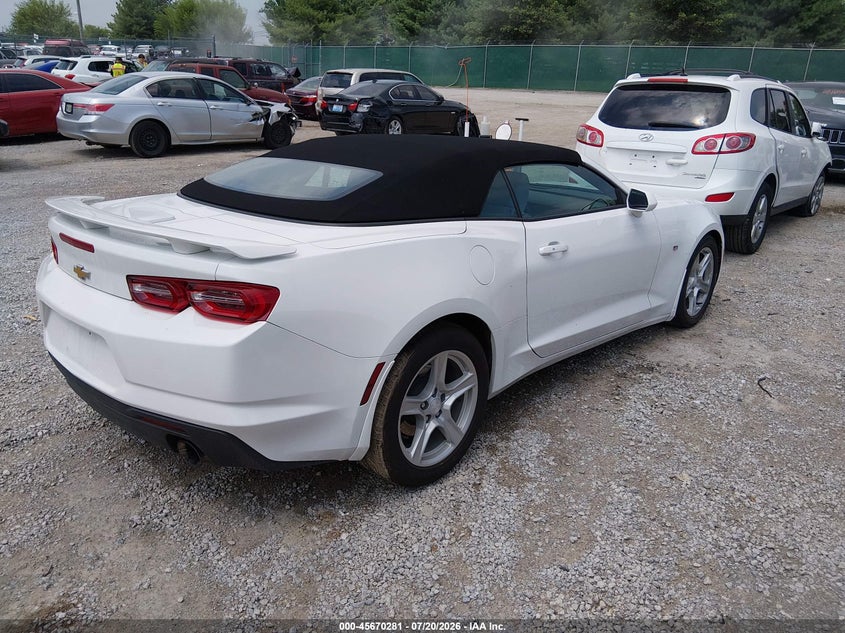 2019 CHEVROLET CAMARO — zdjęcie 4