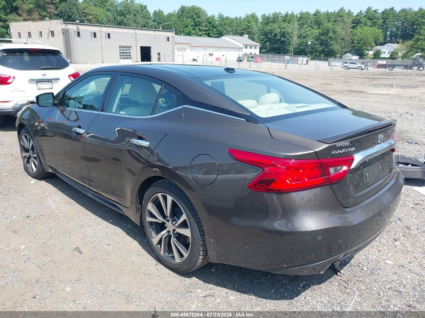 Vin: 1n4aa6ap0gc385011, lot: 46168884, nissan maxima 3.5 platinum 20163