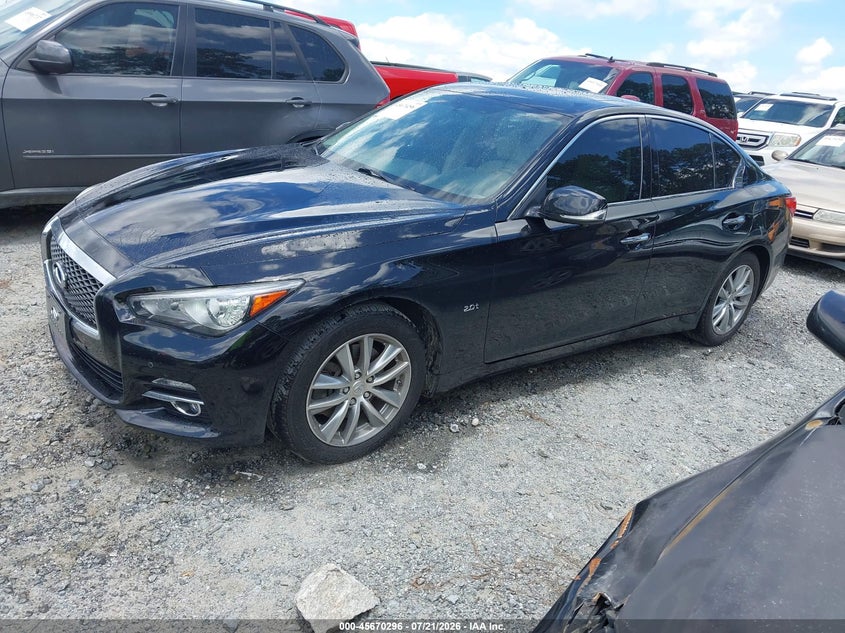 Vin: jn1cv7ar3gm250780, lot: 46168896, infiniti q50 2.0t premium 20162