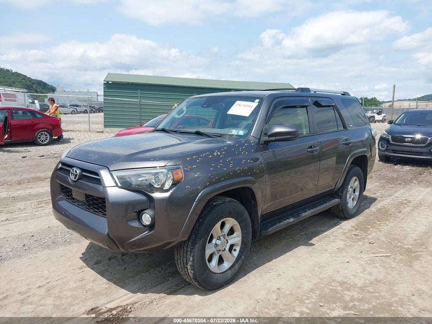 Vin: jtebu5jr1l5772842, lot: 46168904, toyota 4runner sr5 20202