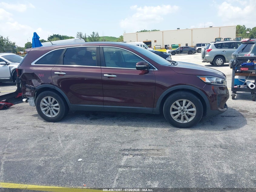 2020 Kia Sorento 2.4L Lx VIN: 5XYPG4A37LG643048 Lot: 45670307