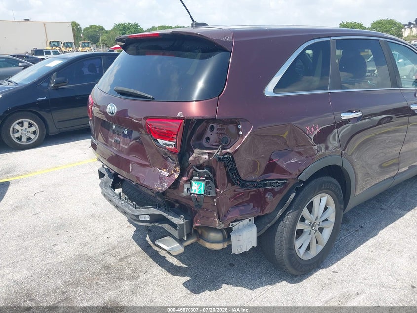 2020 Kia Sorento 2.4L Lx VIN: 5XYPG4A37LG643048 Lot: 45670307