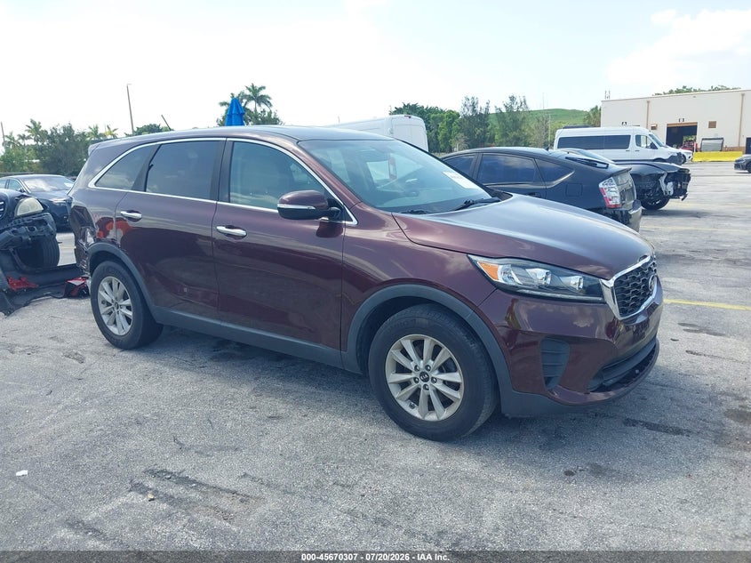 2020 Kia Sorento 2.4L Lx VIN: 5XYPG4A37LG643048 Lot: 45670307