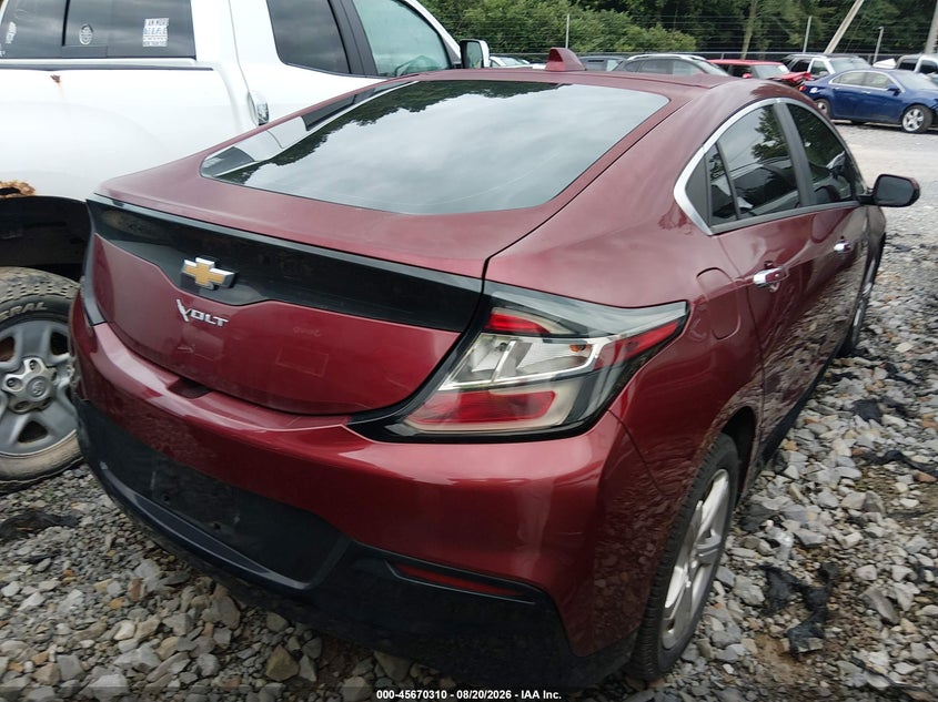 2017 CHEVROLET VOLT HATCHBACK 1.5L I-4 DI, DOHC, VVT, 101HP