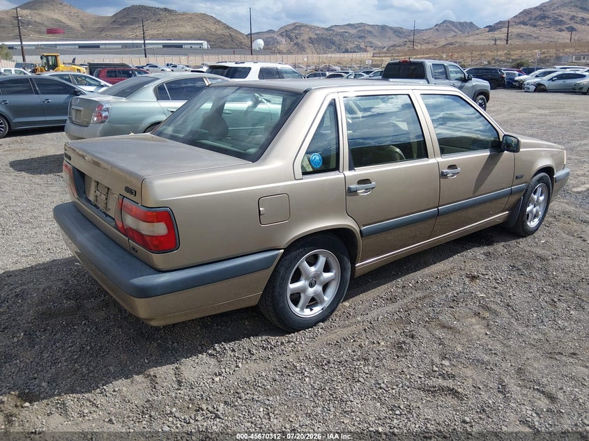 1995 Volvo 850 Glt VIN: YV1LS5514S2229255 Lot: 45670312