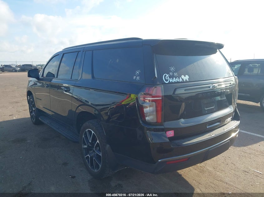 Vin: 1gnskekd2mr215775, lot: 46168916, chevrolet suburban 4wd rst 20213
