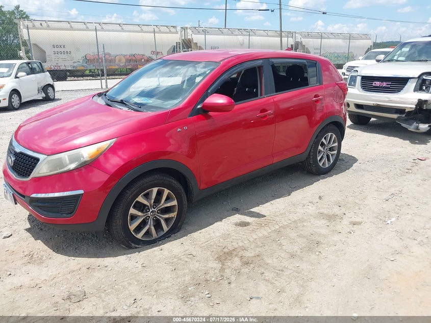 2015 Kia Sportage Lx KNDPBCAC1F7680770 photo 1
