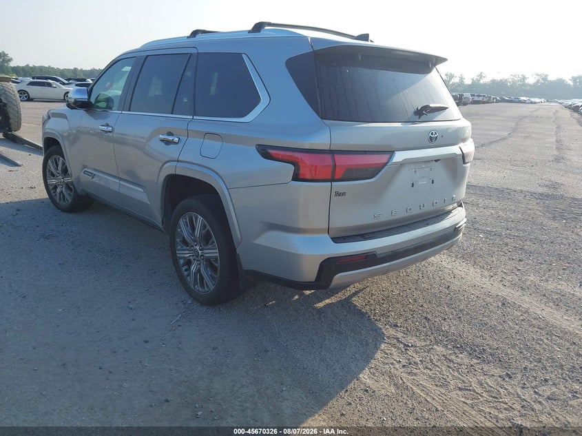 Vin: 7svaaaba2rx043956, lot: 46168926, toyota sequoia capstone 20243