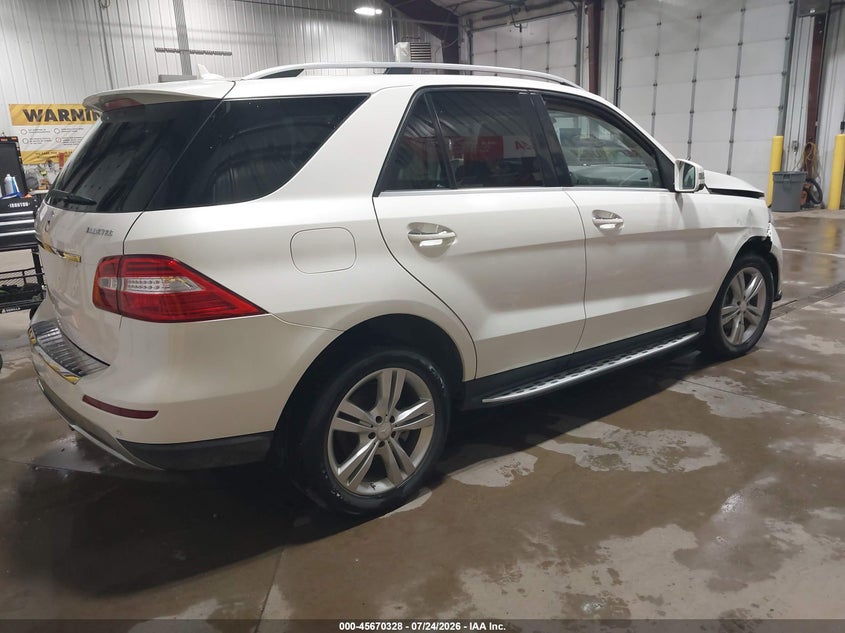 Vin: 4jgda2eb3da174645, lot: 46168928, mercedes-benz ml 350 bluetec 4matic 20134