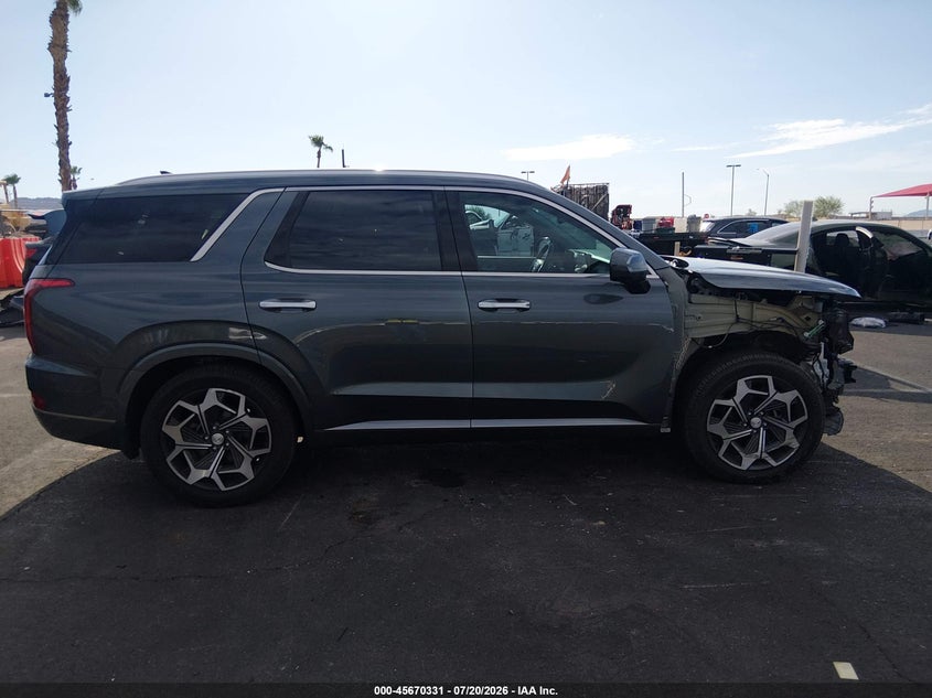 2022 Hyundai Palisade Calligraphy VIN: KM8R74HE9NU359546 Lot: 45670331