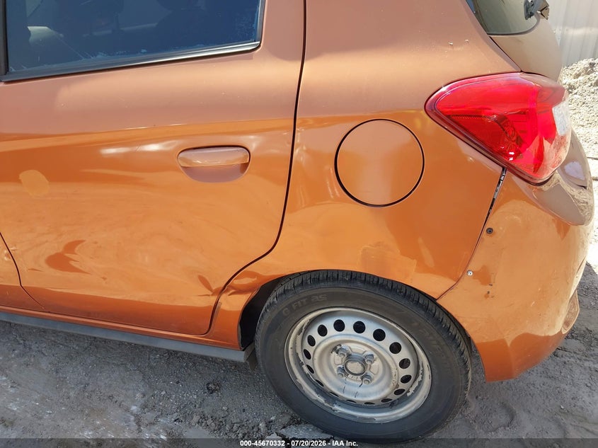 2017 Mitsubishi Mirage Es VIN: ML32A3HJ3HH002717 Lot: 45670332