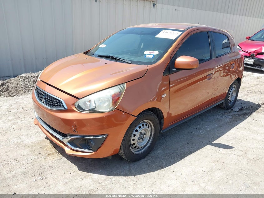 2017 Mitsubishi Mirage Es VIN: ML32A3HJ3HH002717 Lot: 45670332