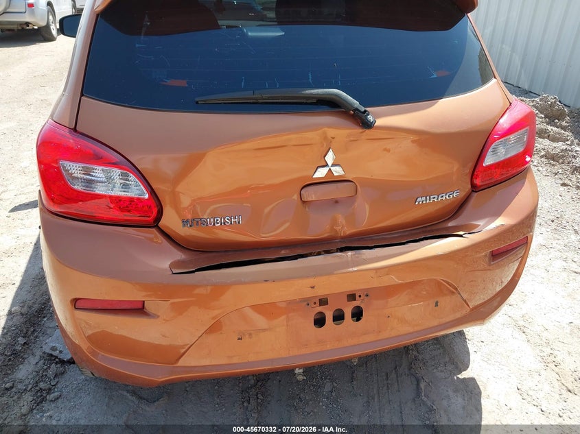 2017 Mitsubishi Mirage Es VIN: ML32A3HJ3HH002717 Lot: 45670332