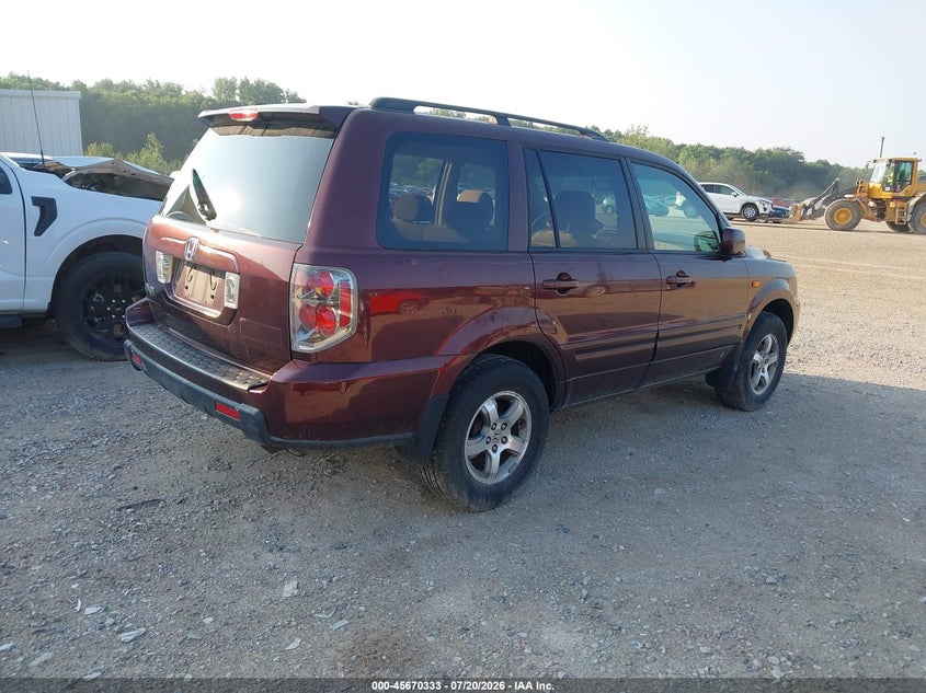 2008 HONDA PILOT auction photo 4
