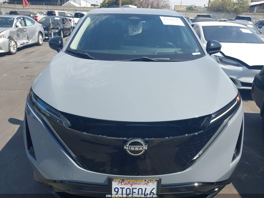 2025 Nissan Ariya Engage VIN: JN8AF0BE8SM461314 Lot: 45670335