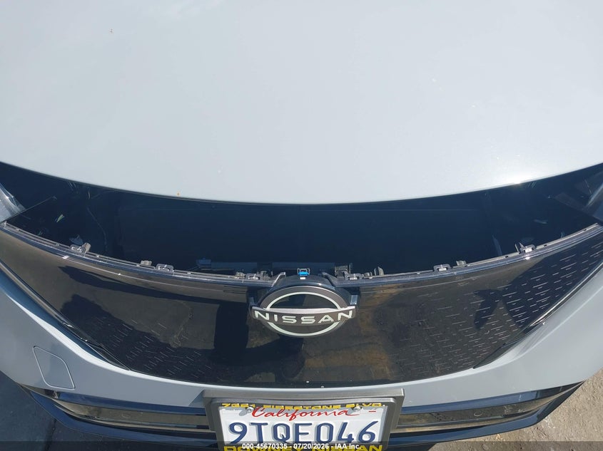 2025 Nissan Ariya Engage VIN: JN8AF0BE8SM461314 Lot: 45670335