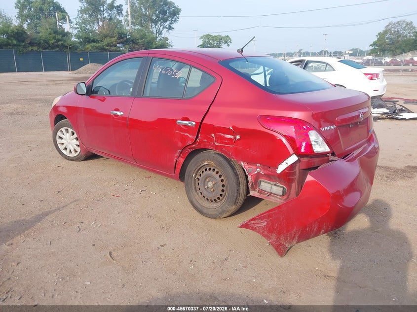 Vin: 3n1cn7ap0cl900975, lot: 46168937, nissan versa 1.6 sv 20123