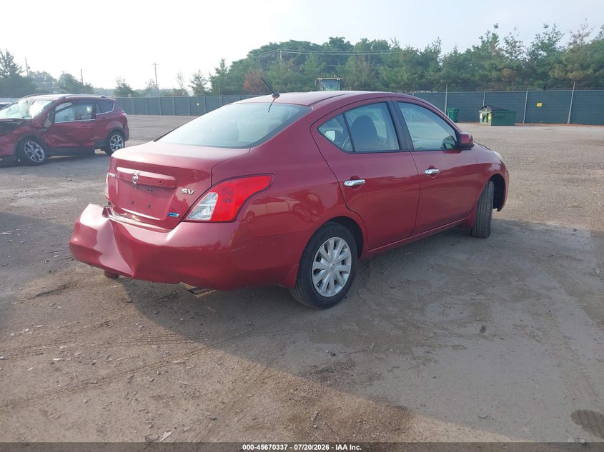 Vin: 3n1cn7ap0cl900975, lot: 46168937, nissan versa 1.6 sv 20124