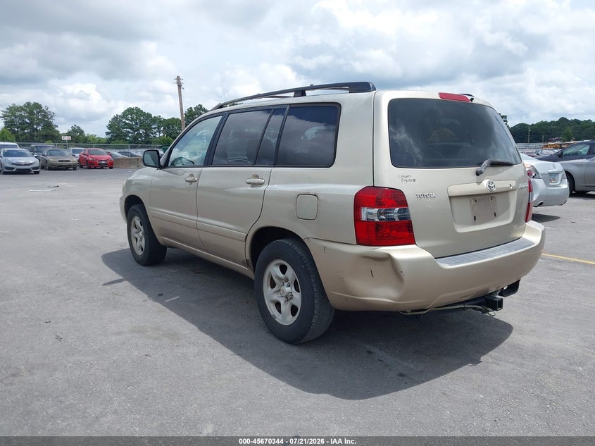 2006 Toyota Highlander VIN: JTEGD21A860154840 Lot: 45670344
