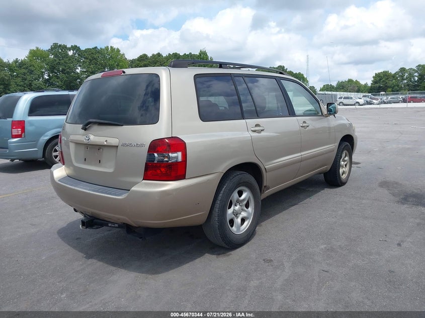 2006 Toyota Highlander VIN: JTEGD21A860154840 Lot: 45670344