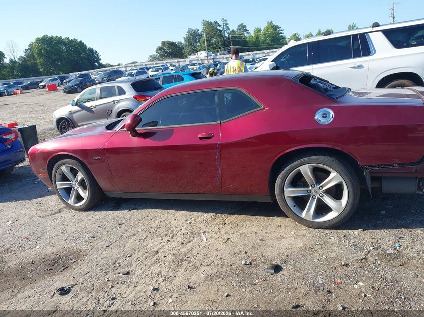 2017 Dodge Challenger R/T VIN: 2C3CDZBT5HH555065 Lot: 45670351