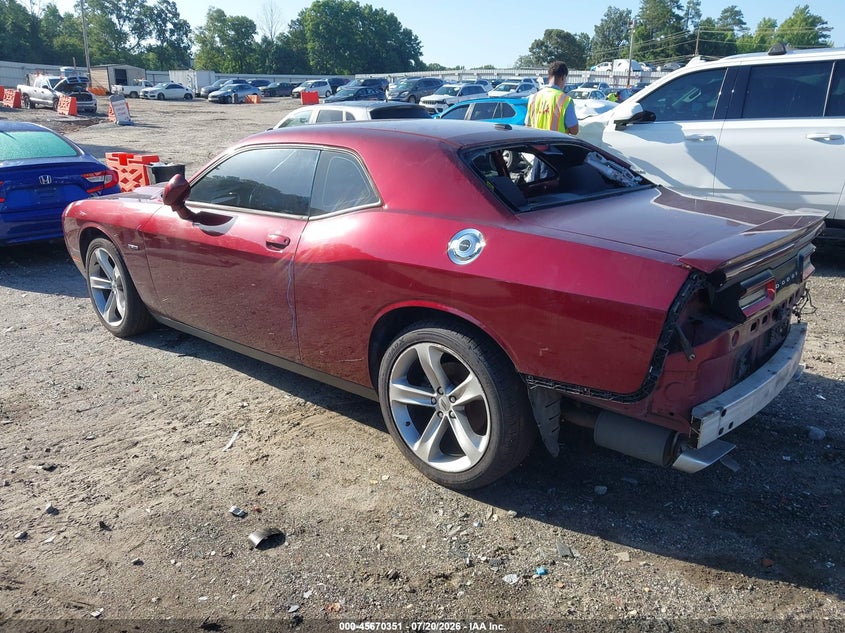 2017 Dodge Challenger R/T VIN: 2C3CDZBT5HH555065 Lot: 45670351