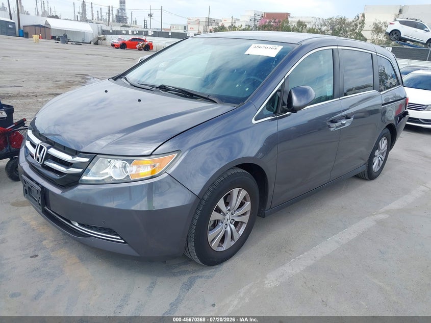 2017 HONDA ODYSSEY auction photo 2