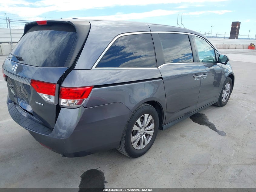 2017 HONDA ODYSSEY auction photo 4