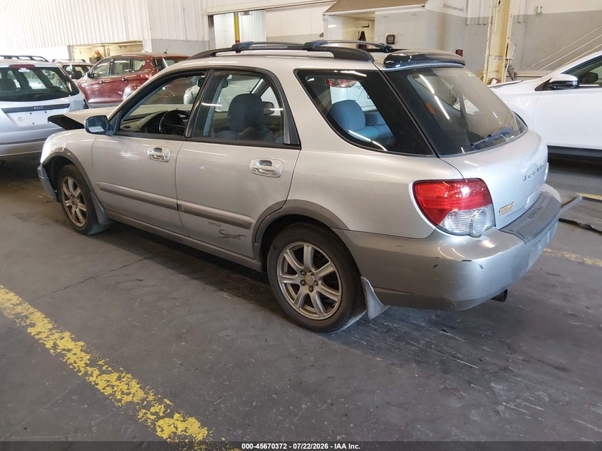 2005 SUBARU IMPREZA OUTBACK SPORT auction photo 3