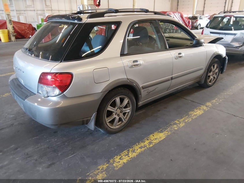 2005 SUBARU IMPREZA OUTBACK SPORT auction photo 4