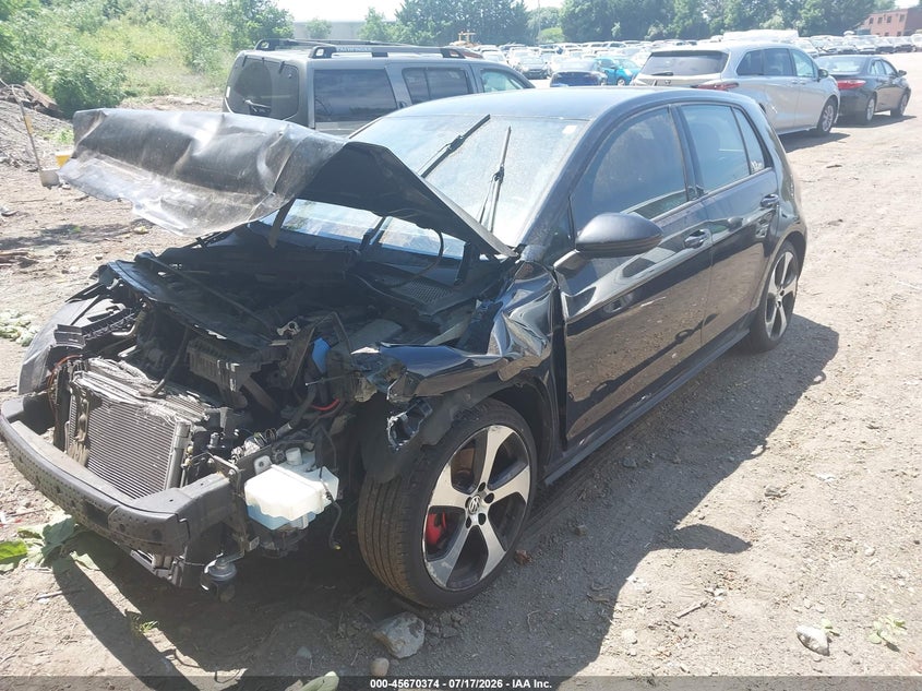 2016 VOLKSWAGEN GOLF GTI auction photo 2