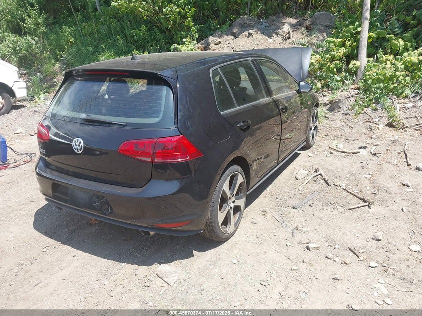 2016 VOLKSWAGEN GOLF GTI auction photo 4