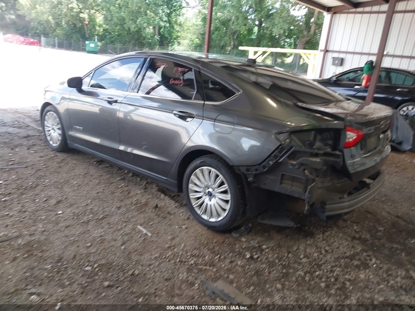 Vin: 3fa6p0luxgr281972, lot: 46168975, ford fusion hybrid se 20163