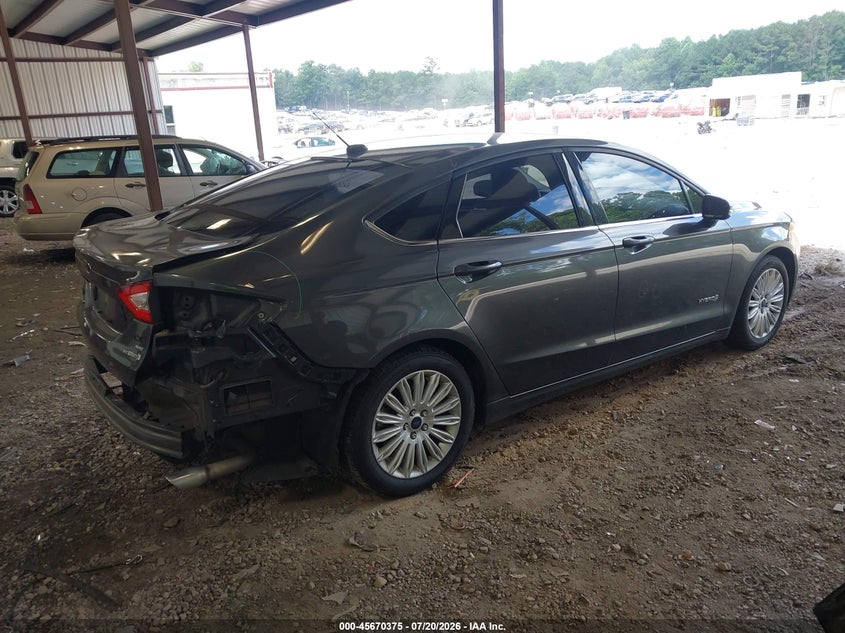 Vin: 3fa6p0luxgr281972, lot: 46168975, ford fusion hybrid se 20164