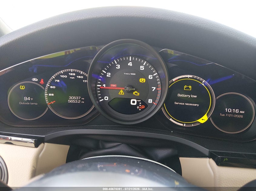 2019 Porsche Cayenne VIN: WP1AA2AY2KDA05213 Lot: 45670391