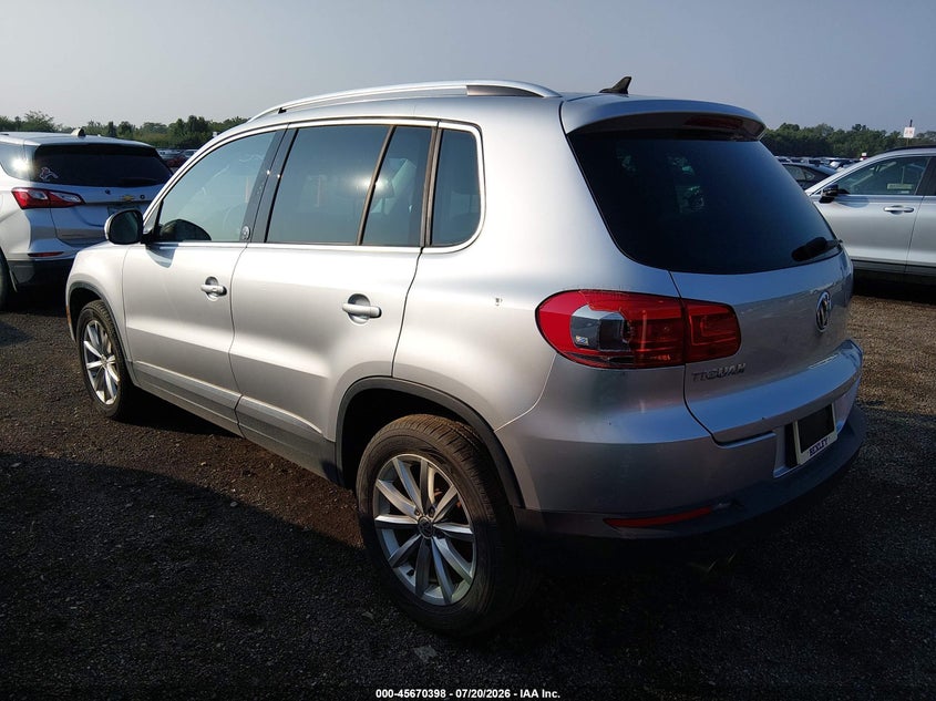 2017 Volkswagen Tiguan 2.0T Wolfsburg Edition VIN: WVGRV7AX5HW506148 Lot: 45670398