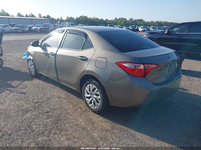2019 TOYOTA COROLLA auction photo 3