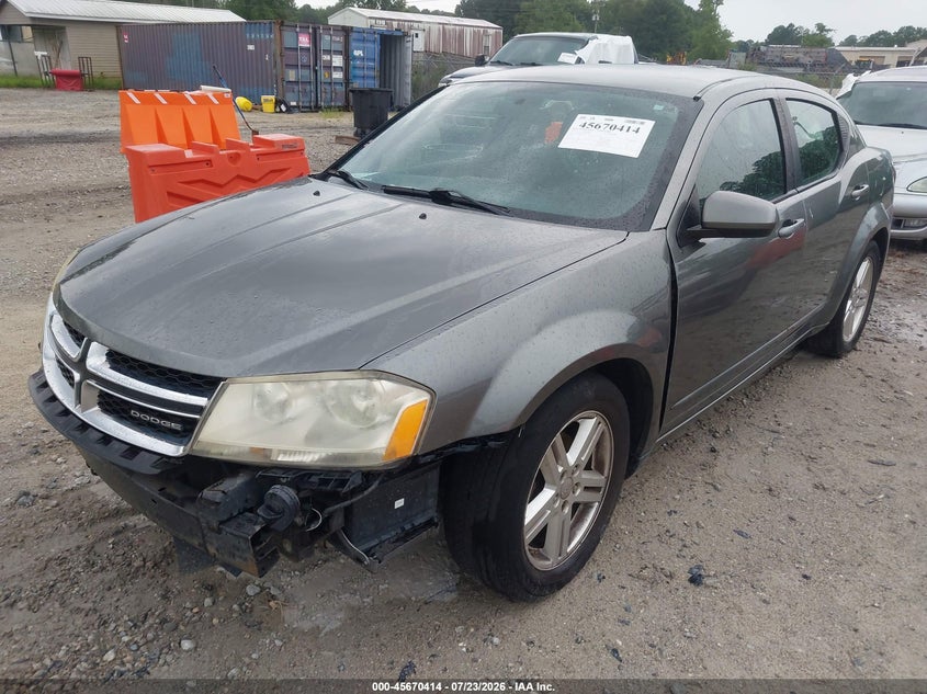 Vin: 1c3cdzcb9cn156312, lot: 46169014, dodge avenger sxt 20122