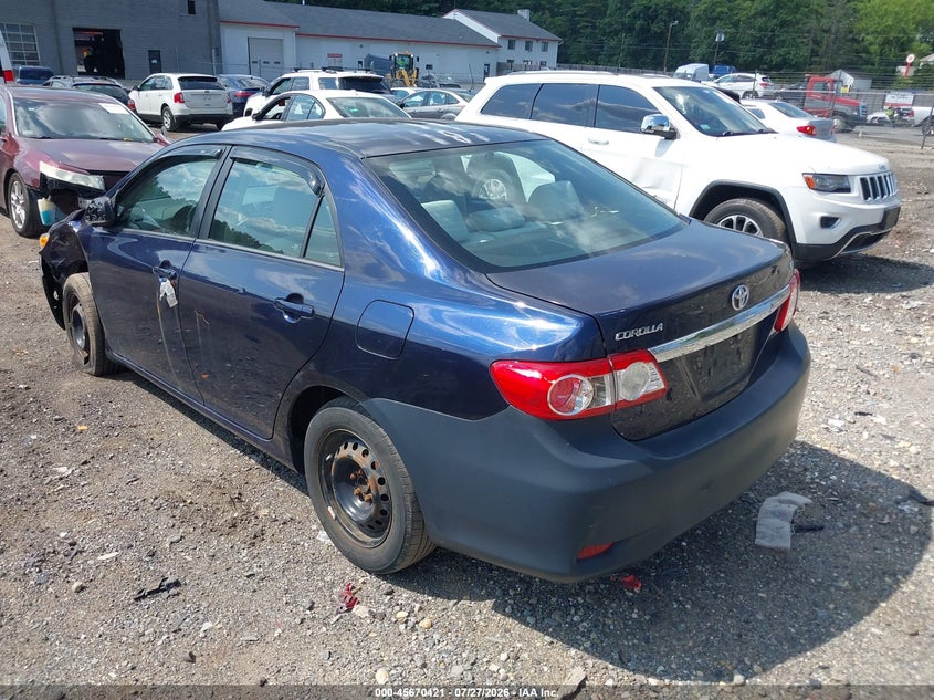 Vin: 2t1bu4ee7bc732739, lot: 46169021, toyota corolla le 20113