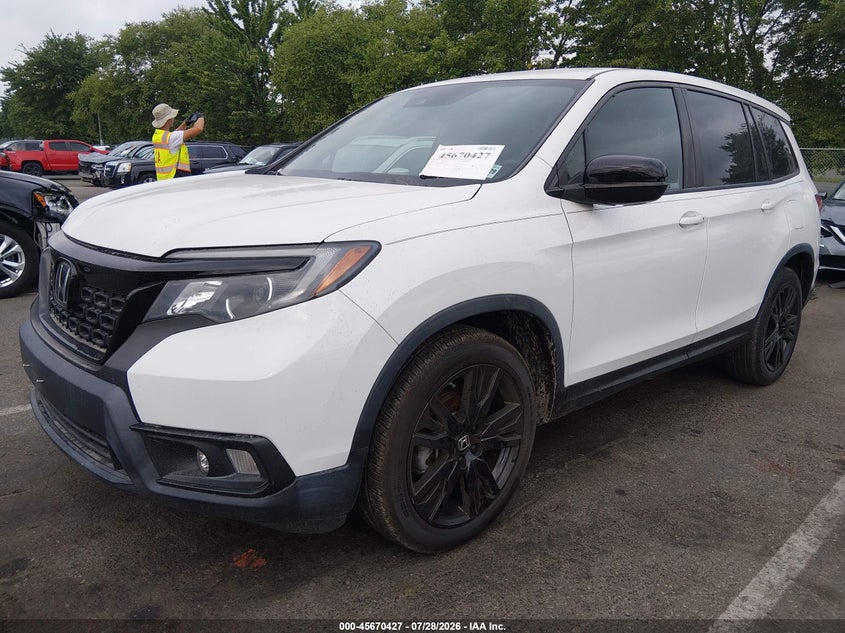 Vin: 5fnyf7h22mb012870, lot: 46169027, honda passport 2wd sport 20212