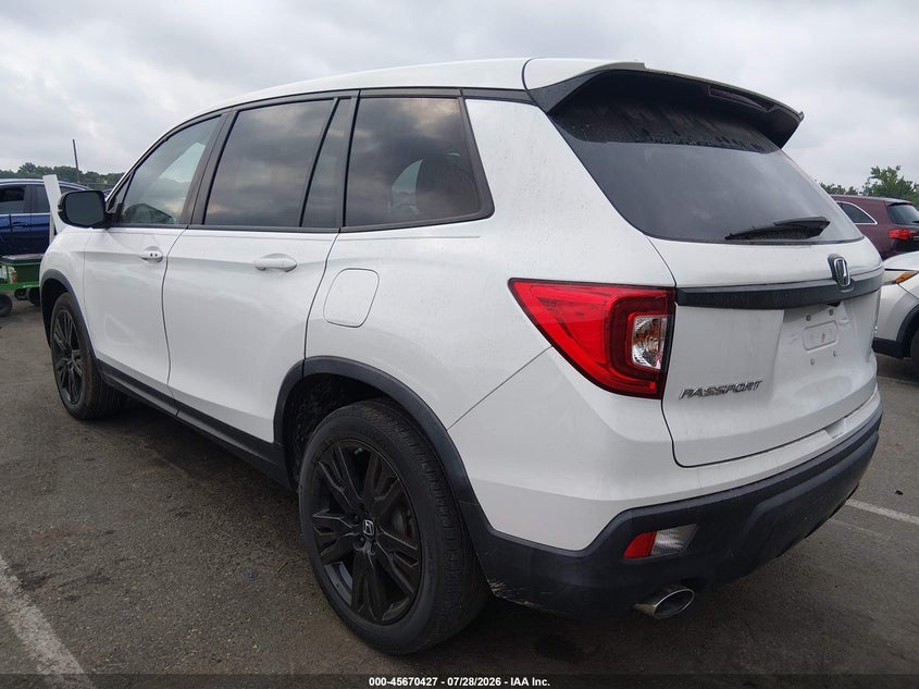 Vin: 5fnyf7h22mb012870, lot: 46169027, honda passport 2wd sport 20213