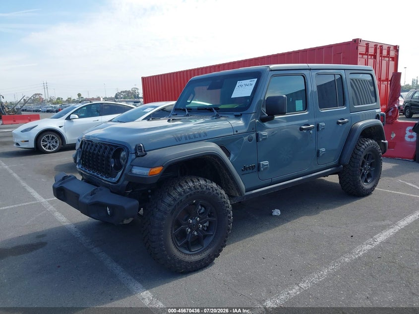 1C4PJXDN5TW166722 2026 Jeep Wrangler Willys 4x4 photo 1
