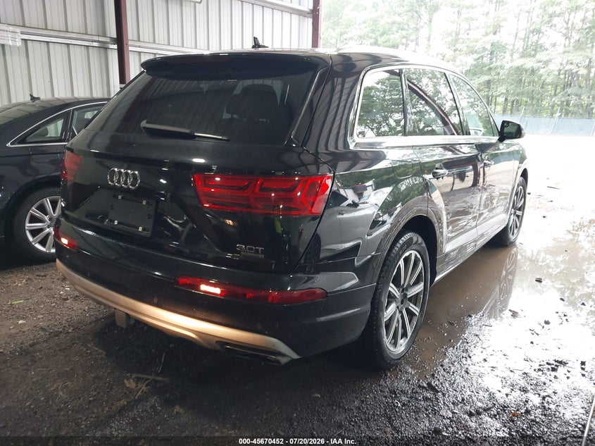 2017 Audi Q7 3.0T Premium VIN: WA1LAAF76HD028338 Lot: 45670452