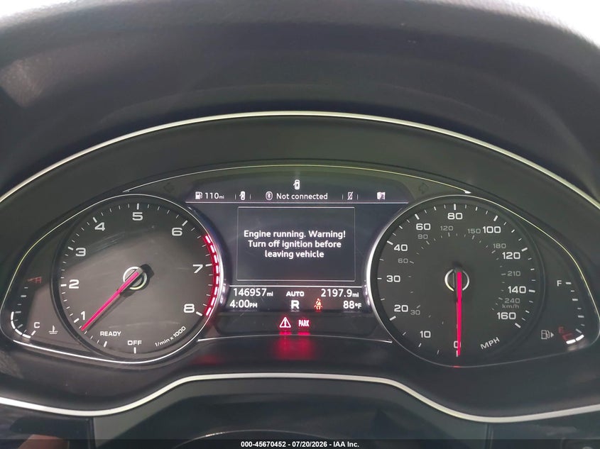 2017 Audi Q7 3.0T Premium VIN: WA1LAAF76HD028338 Lot: 45670452