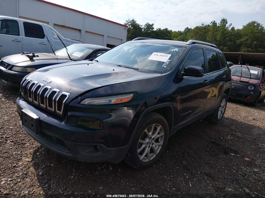 2014 Jeep Cherokee, Обычный износ, IAAI, VIN 1C4PJLCS9EW273694 — фото 2